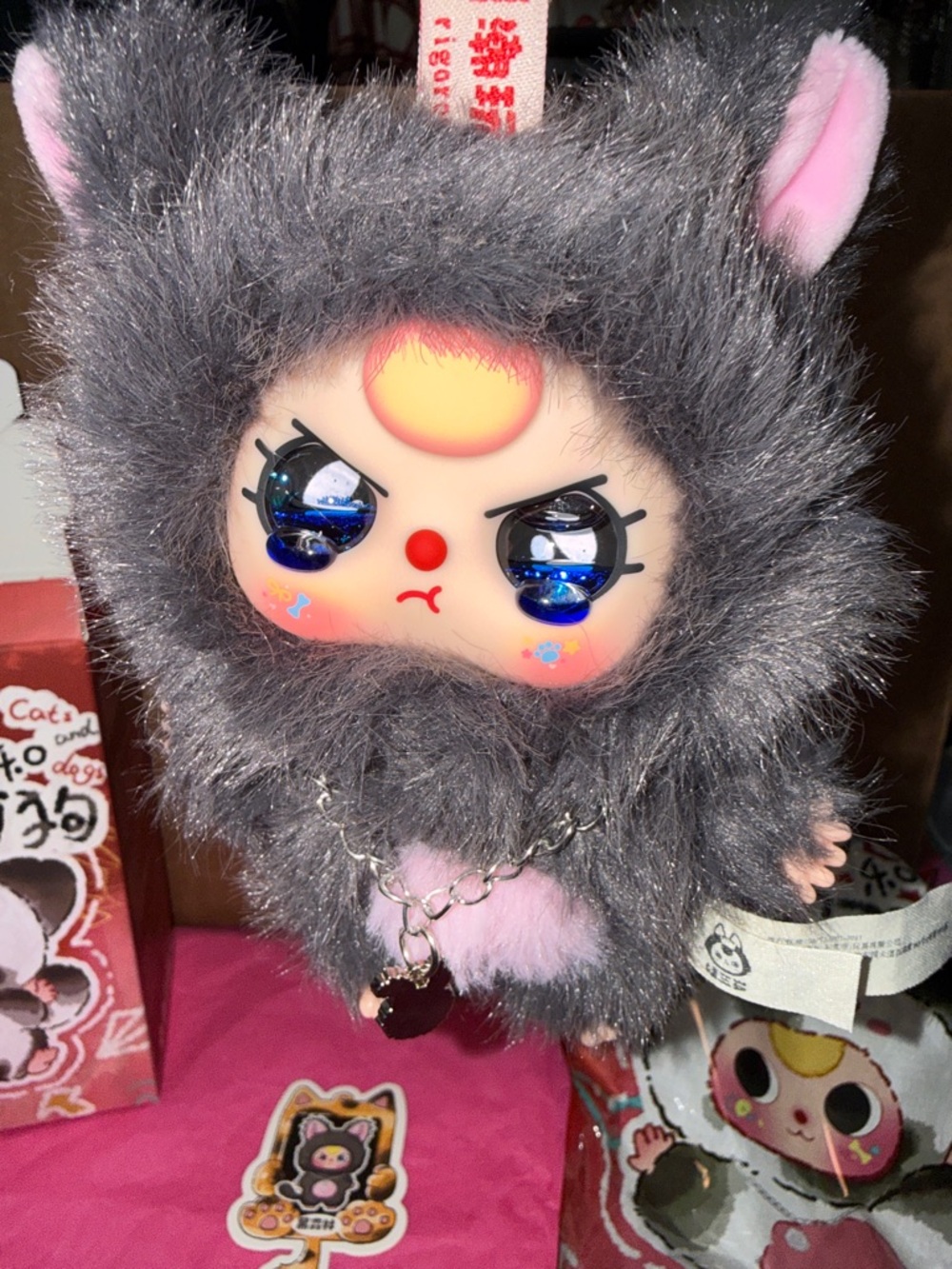 Baby Three Cats And Dogs CONFIRMED Dark Forest SPECIAL GLITTER CRYING EYES - Picture 5 of 11